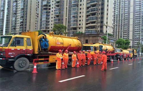 塔洋镇市政管道清淤
